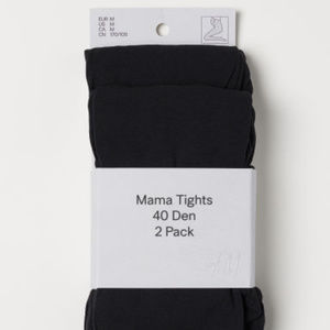 Thick maternity tights